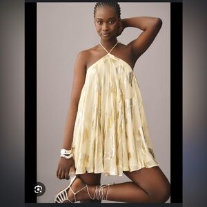 Pinnacle by Shruti Halter Swing Dress